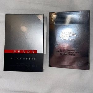 2 fragrance samplers